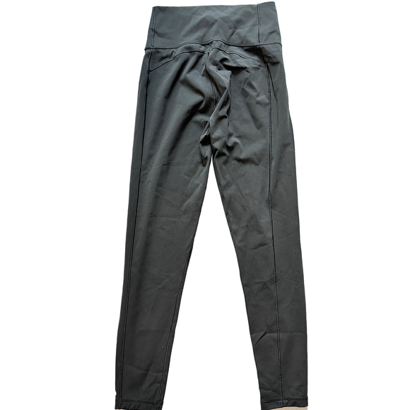 Adidas Essential ankle length high rise running pants in Black - Picture 4 of 5